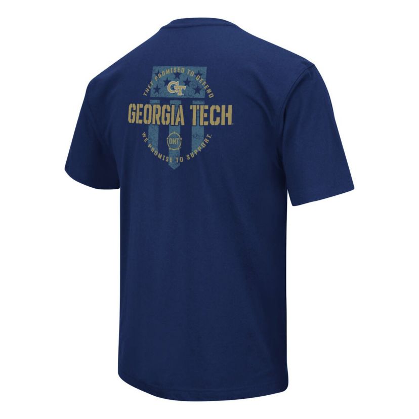 Georgia Tech Yellow Jackets NCAA Georgia Tech Jackets OHT Military Appreciation T-Shirt