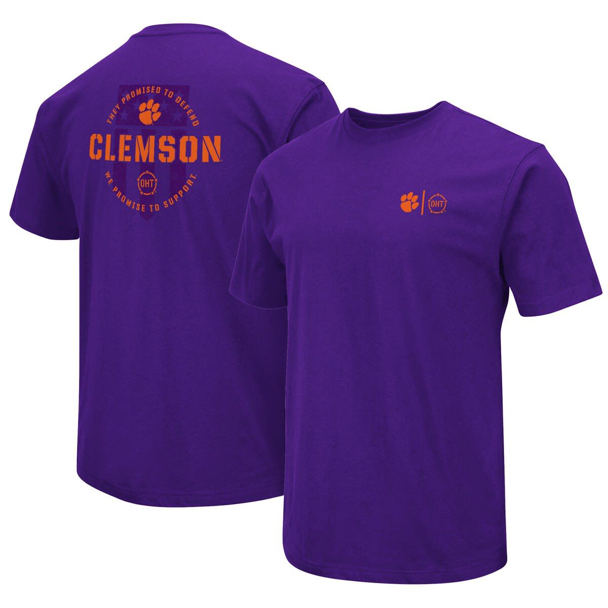 NCAA Clemson Tigers OHT Military Appreciation T-Shirt