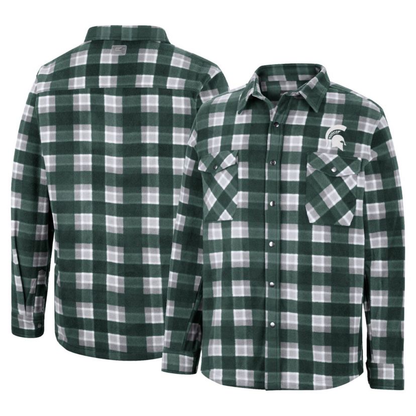 NCAA Michigan State Spartans Ellis Full-Snap Jacket
