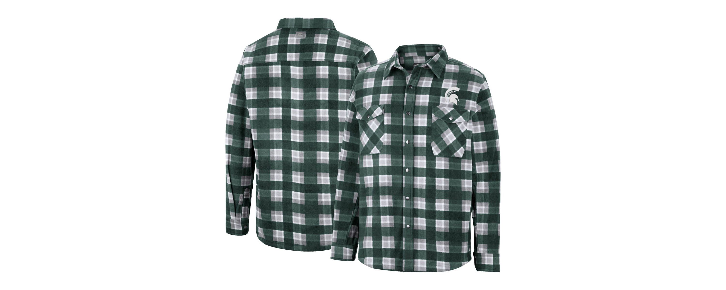 NCAA Michigan State Spartans Ellis Full-Snap Jacket