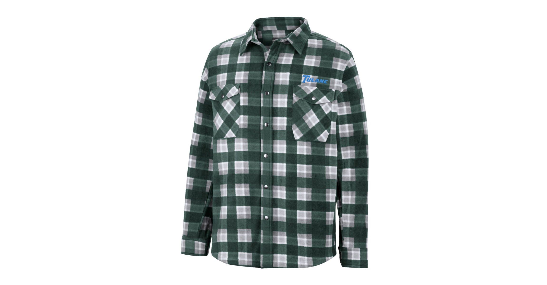 Tulane Green Wave NCAA Tulane Wave Ellis Full-Snap Jacket
