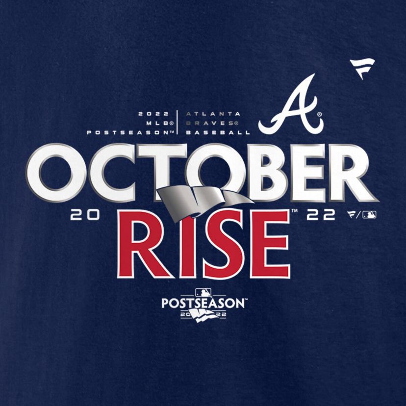 MLB Fanatics Atlanta Braves 2022 season Locker Room T-Shirt