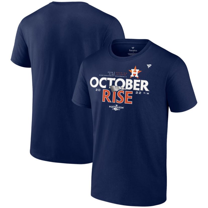 MLB Fanatics Houston Astros 2022 season Locker Room T-Shirt