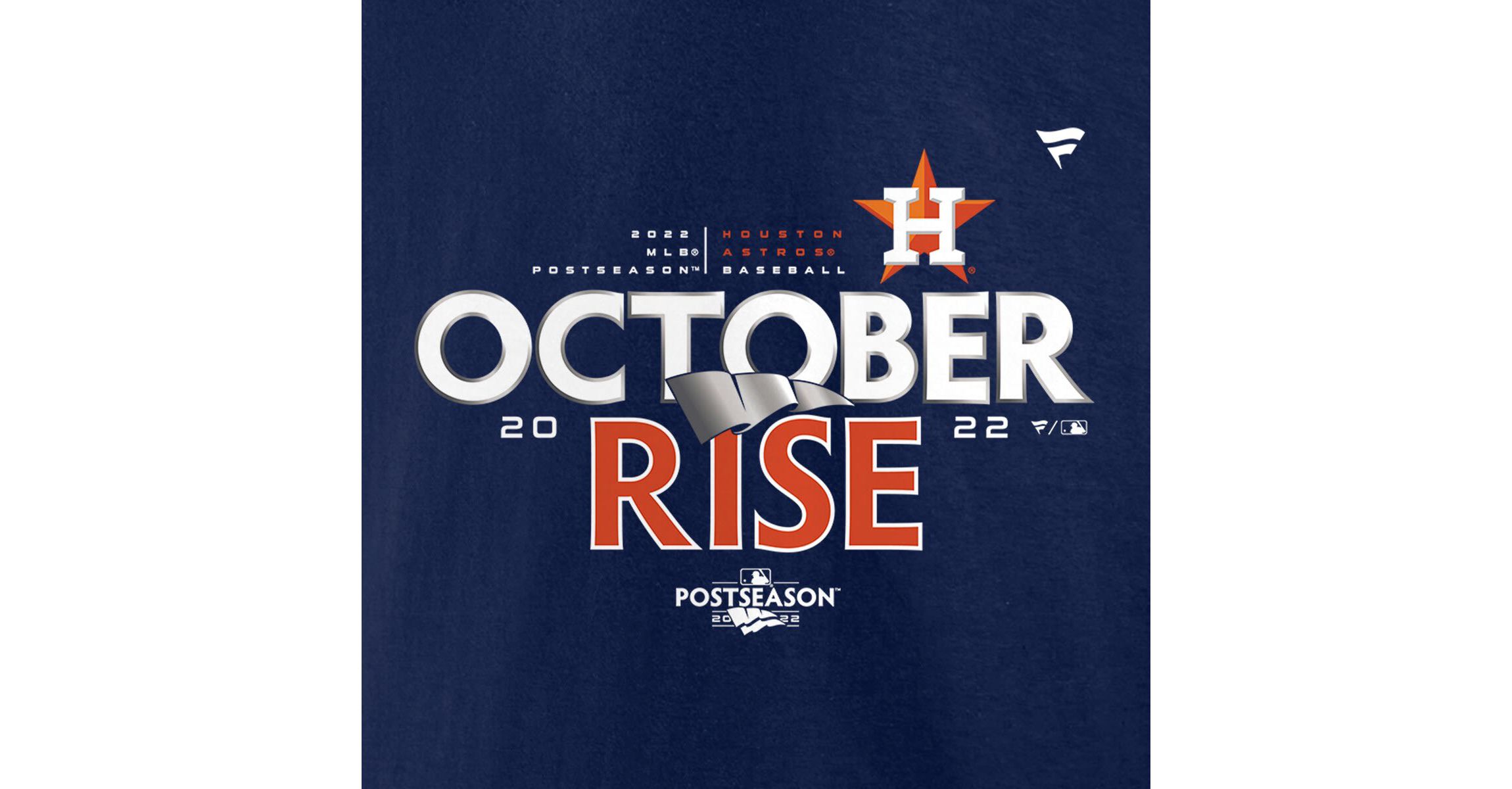 MLB Fanatics Houston Astros 2022 season Locker Room T-Shirt