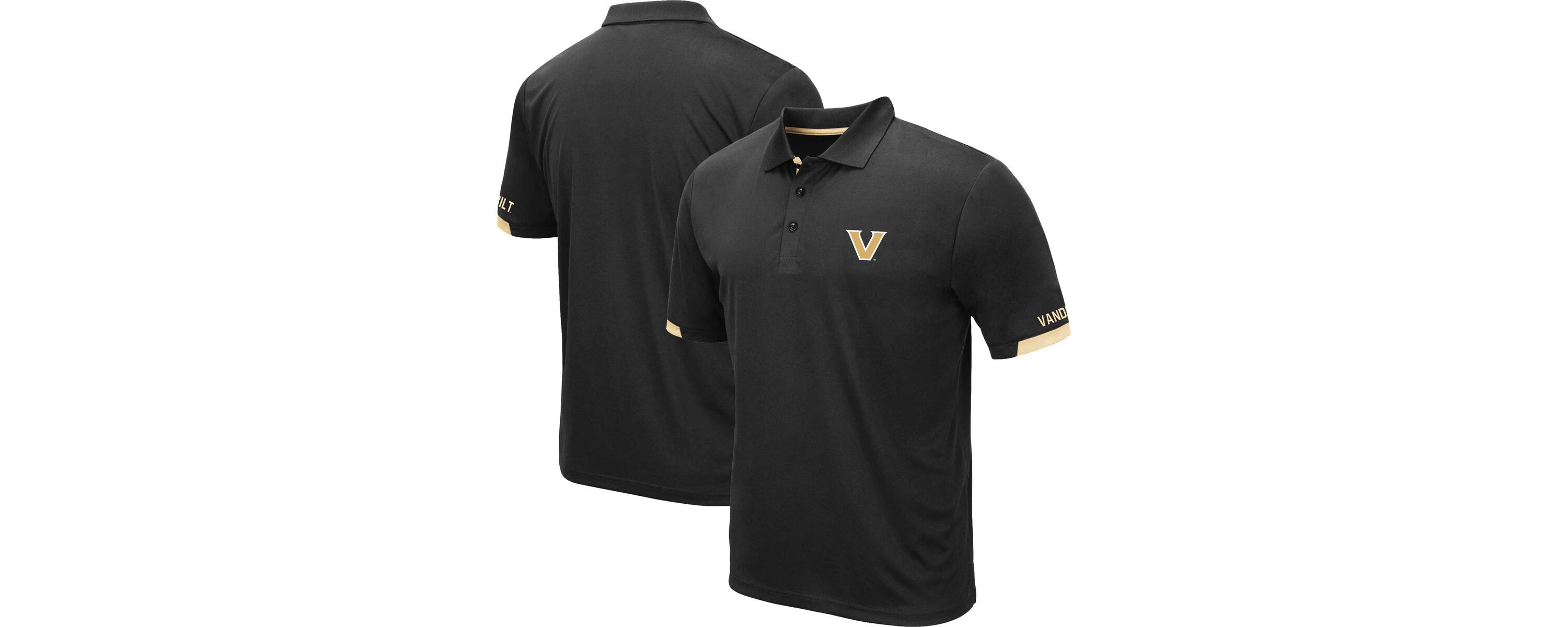 NCAA Vanderbilt Commodores Santry Lightweight Polo