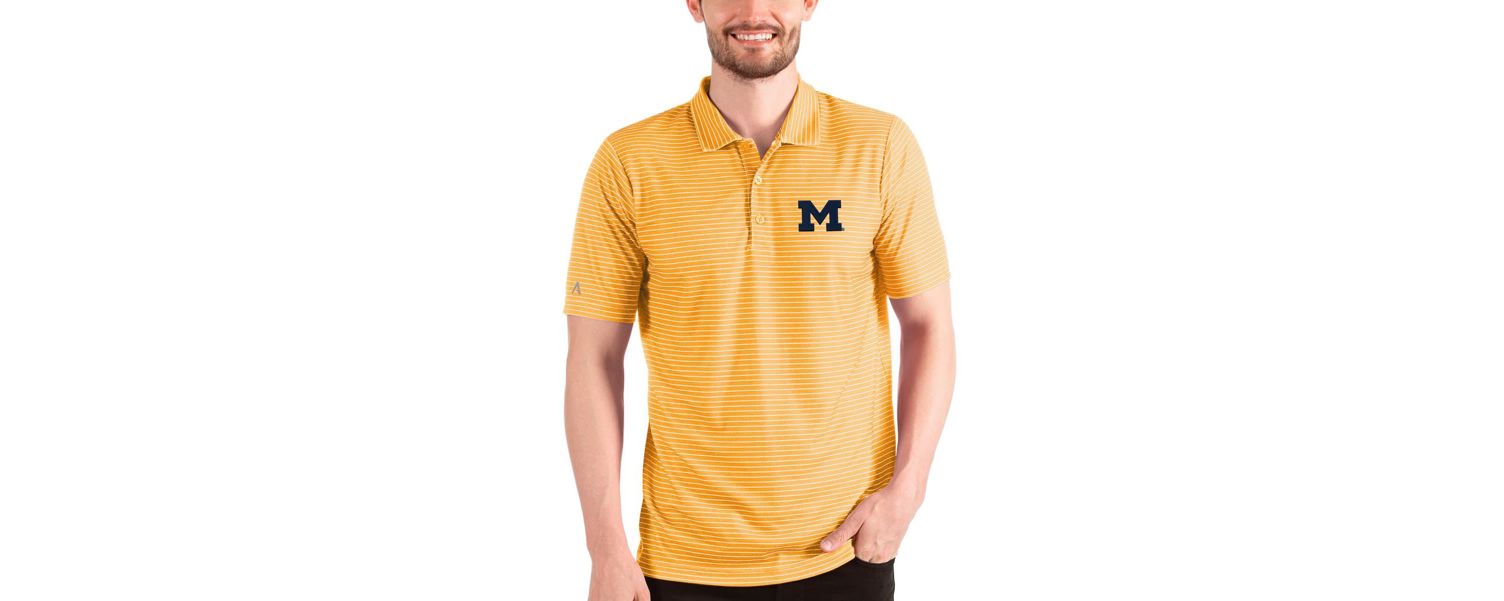 NCAA ed Michigan Wolverines Esteem Polo