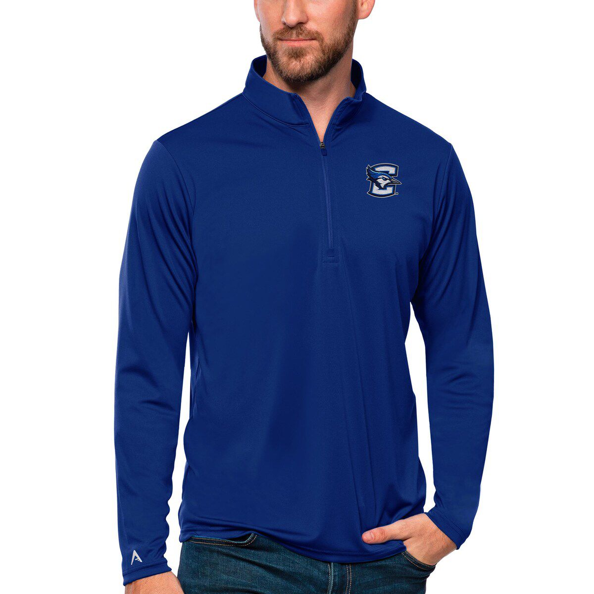 Creighton University Bluejays NCAA Creighton Bluejays Tribute Quarter-Zip Top