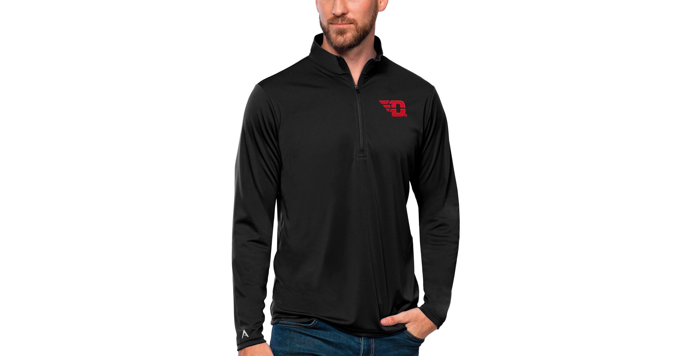 NCAA Dayton Flyers Tribute Quarter-Zip Top