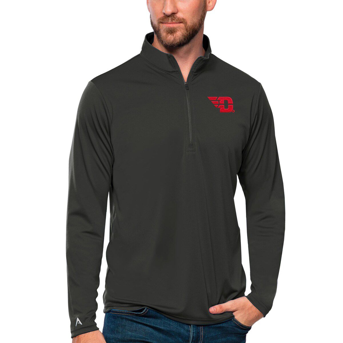 NCAA Dayton Flyers Tribute Quarter-Zip Top