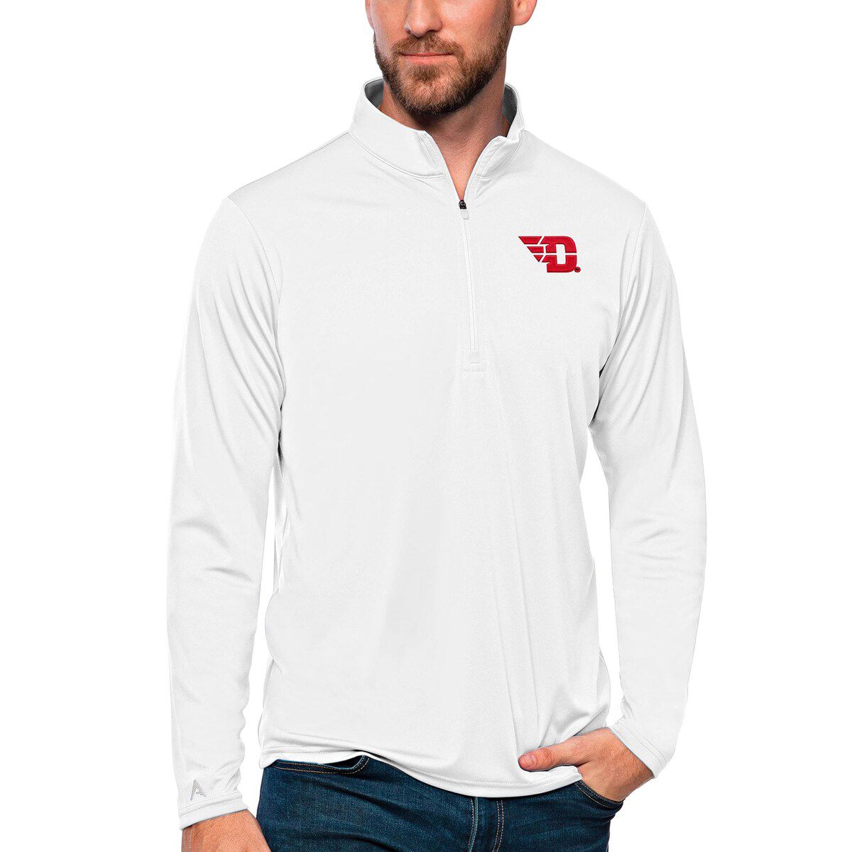 NCAA Dayton Flyers Tribute Quarter-Zip Top