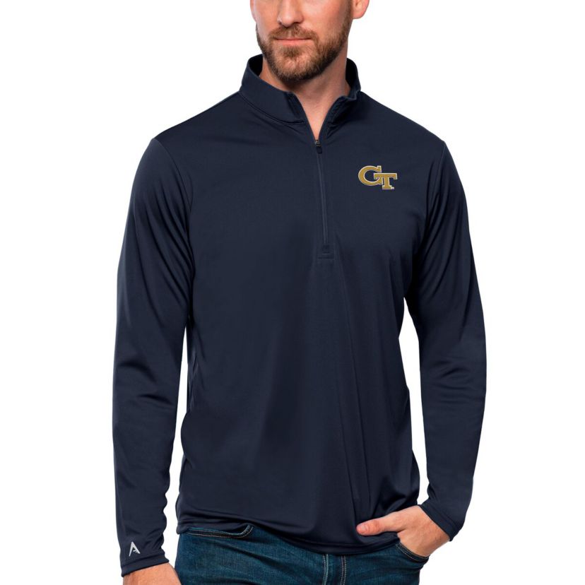 Georgia Tech Yellow Jackets NCAA Georgia Tech Jackets Tribute Quarter-Zip Top