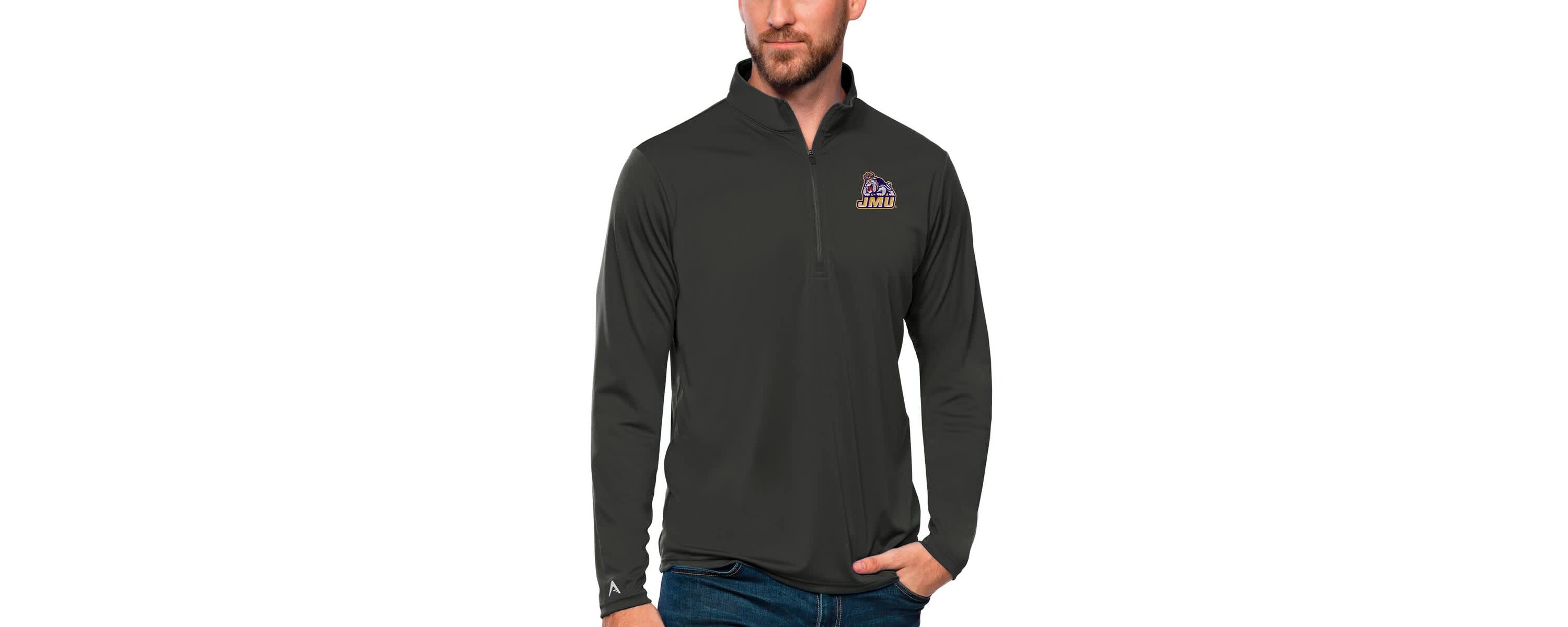 NCAA James Madison Dukes Tribute Quarter-Zip Top