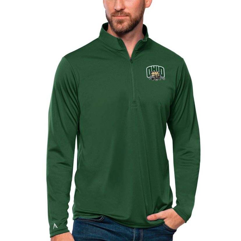 NCAA Ohio Bobcats Tribute Quarter-Zip Top