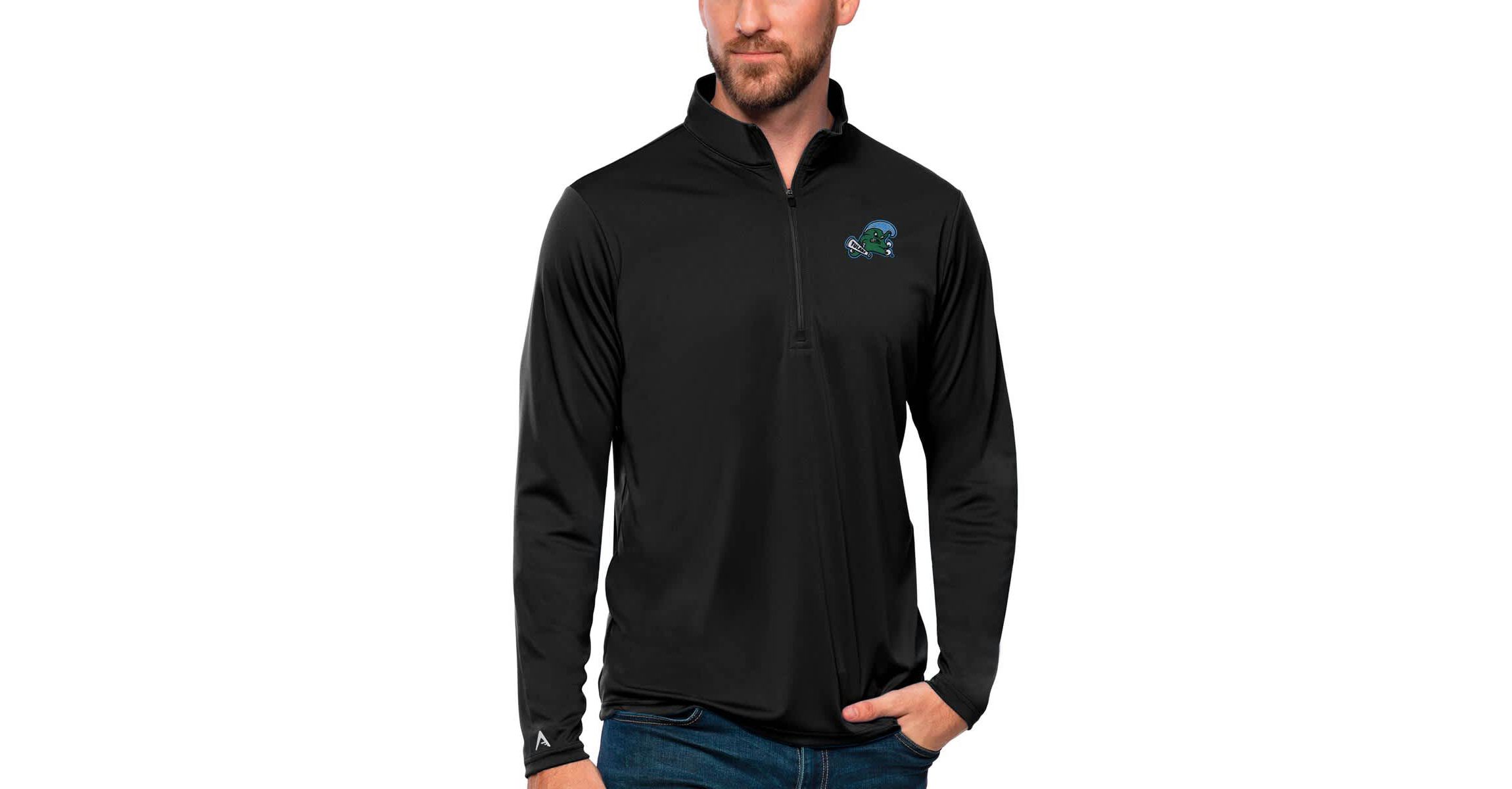 Tulane Green Wave NCAA Tulane Wave Tribute Quarter-Zip Top
