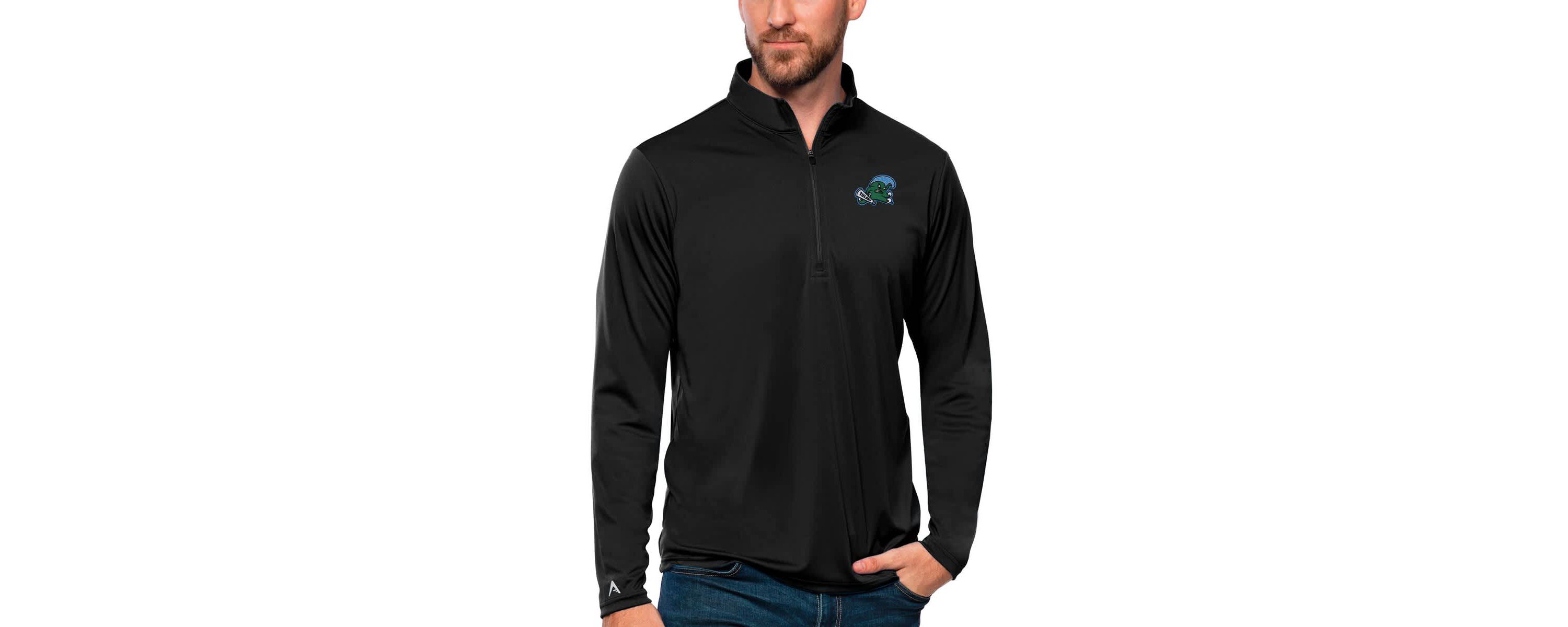 Tulane Green Wave NCAA Tulane Wave Tribute Quarter-Zip Top