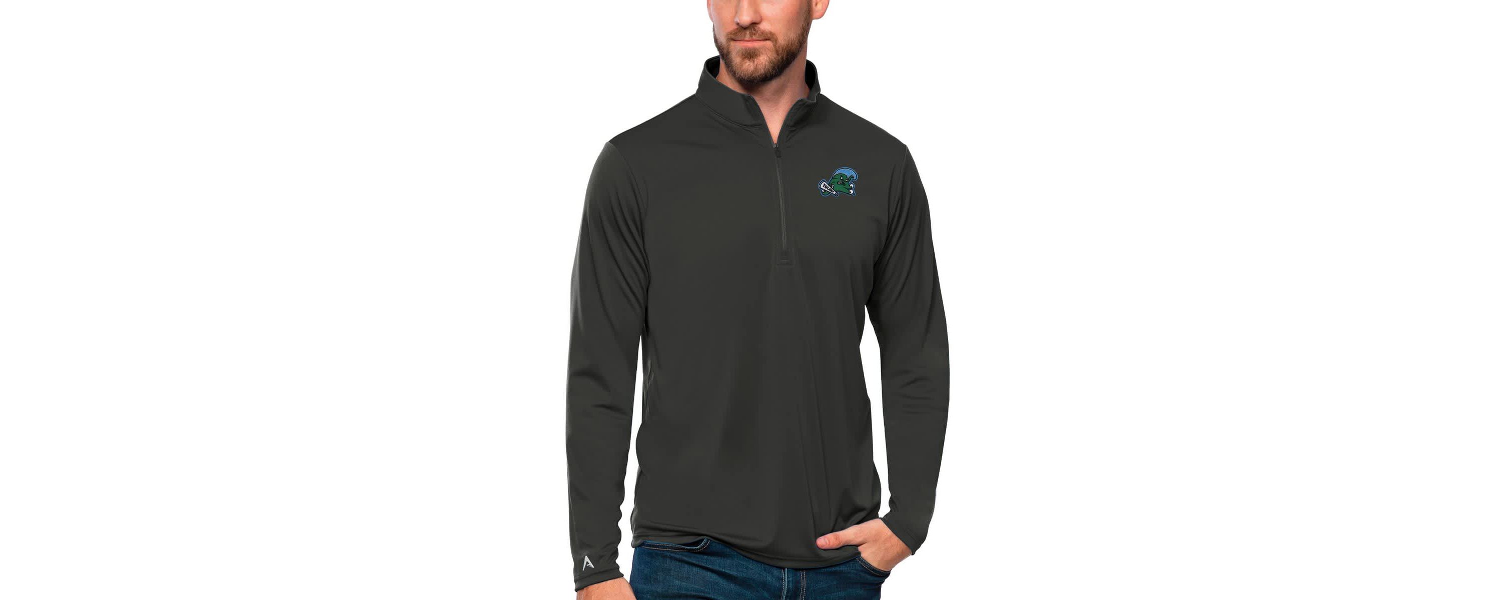 Tulane Green Wave NCAA Tulane Wave Tribute Quarter-Zip Top