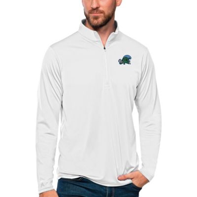 Antigua Men's Tulane Green Wave NCAA Tulane Wave Tribute Quarter-Zip Top