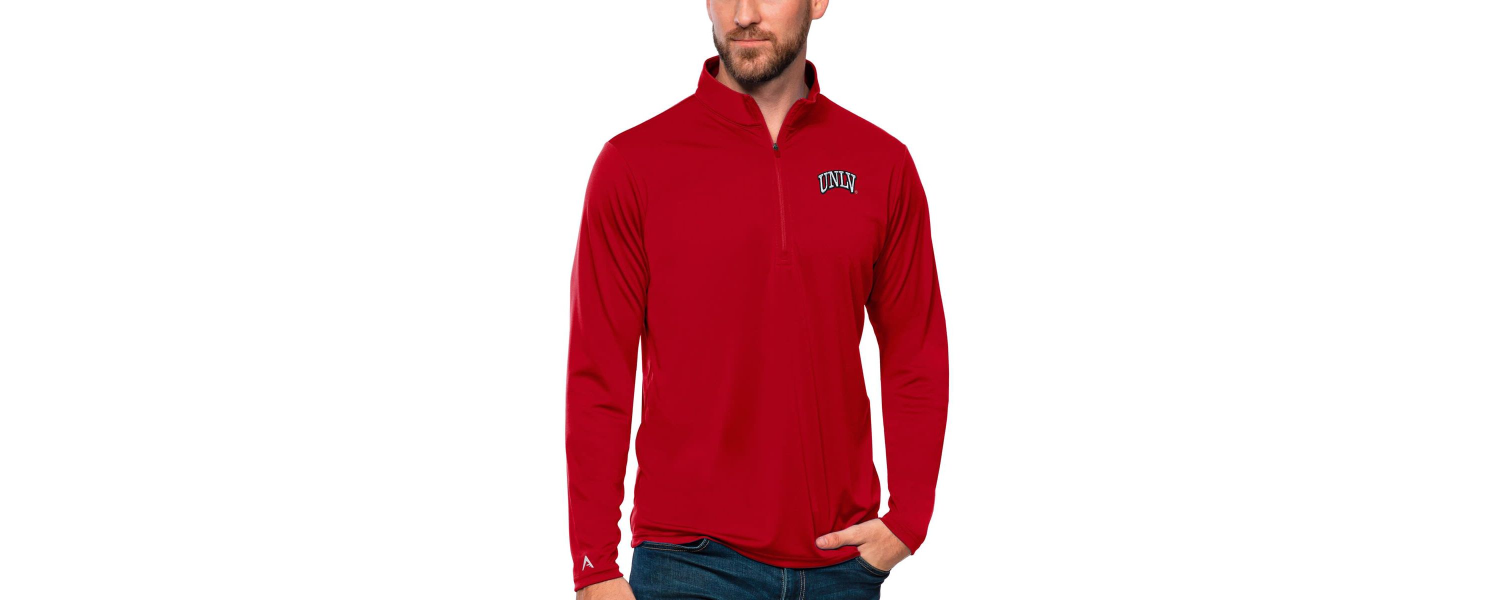 NCAA UNLV Rebels Tribute Quarter-Zip Top
