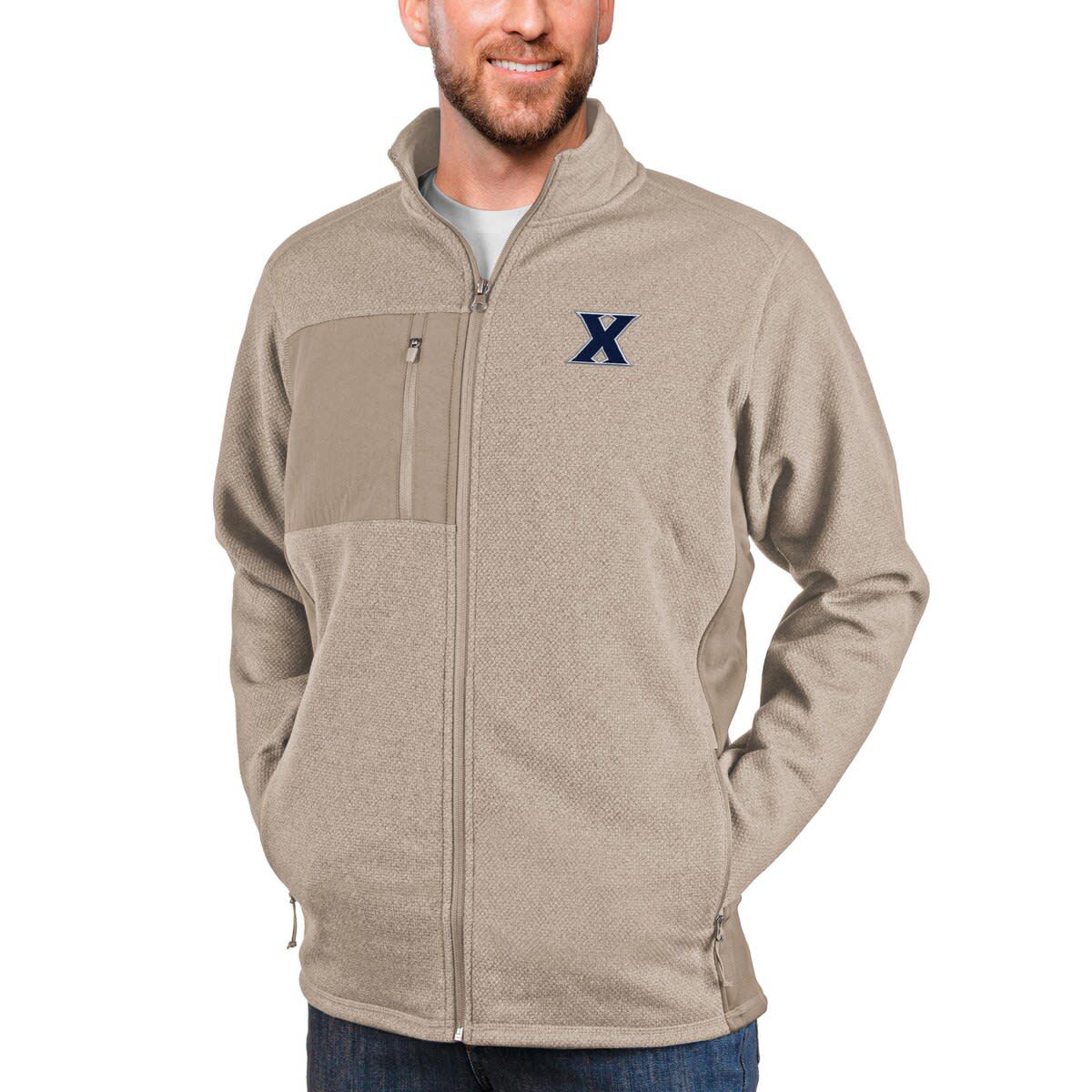 NCAA Xavier Musketeers Course Full-Zip Jacket