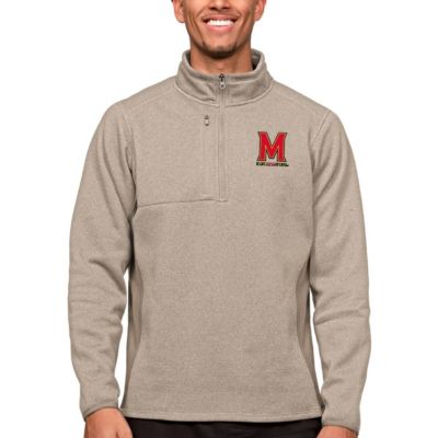 NCAA Maryland Terrapins Course Quarter-Zip Pullover Top