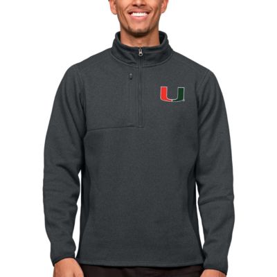 Miami (FL) Hurricanes NCAA Course Quarter-Zip Pullover Top