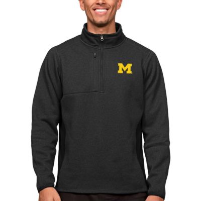 NCAA Michigan Wolverines Course Quarter-Zip Pullover Top