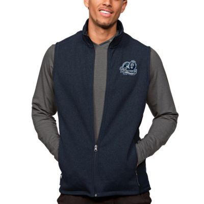 NCAA Heather Old Dominion Monarchs Course Full-Zip Vest