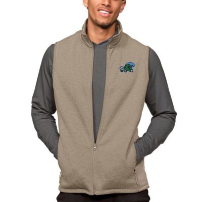 Tulane Green Wave NCAA Course Full-Zip Vest