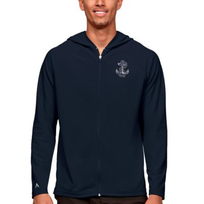 Navy Midshipmen NCAA Legacy Full-Zip Hoodie