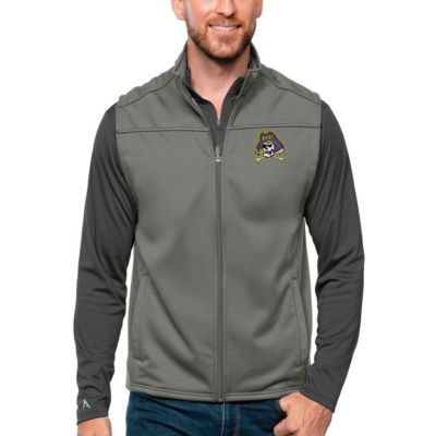 East Carolina Pirates NCAA ECU Links Full-Zip Golf Vest