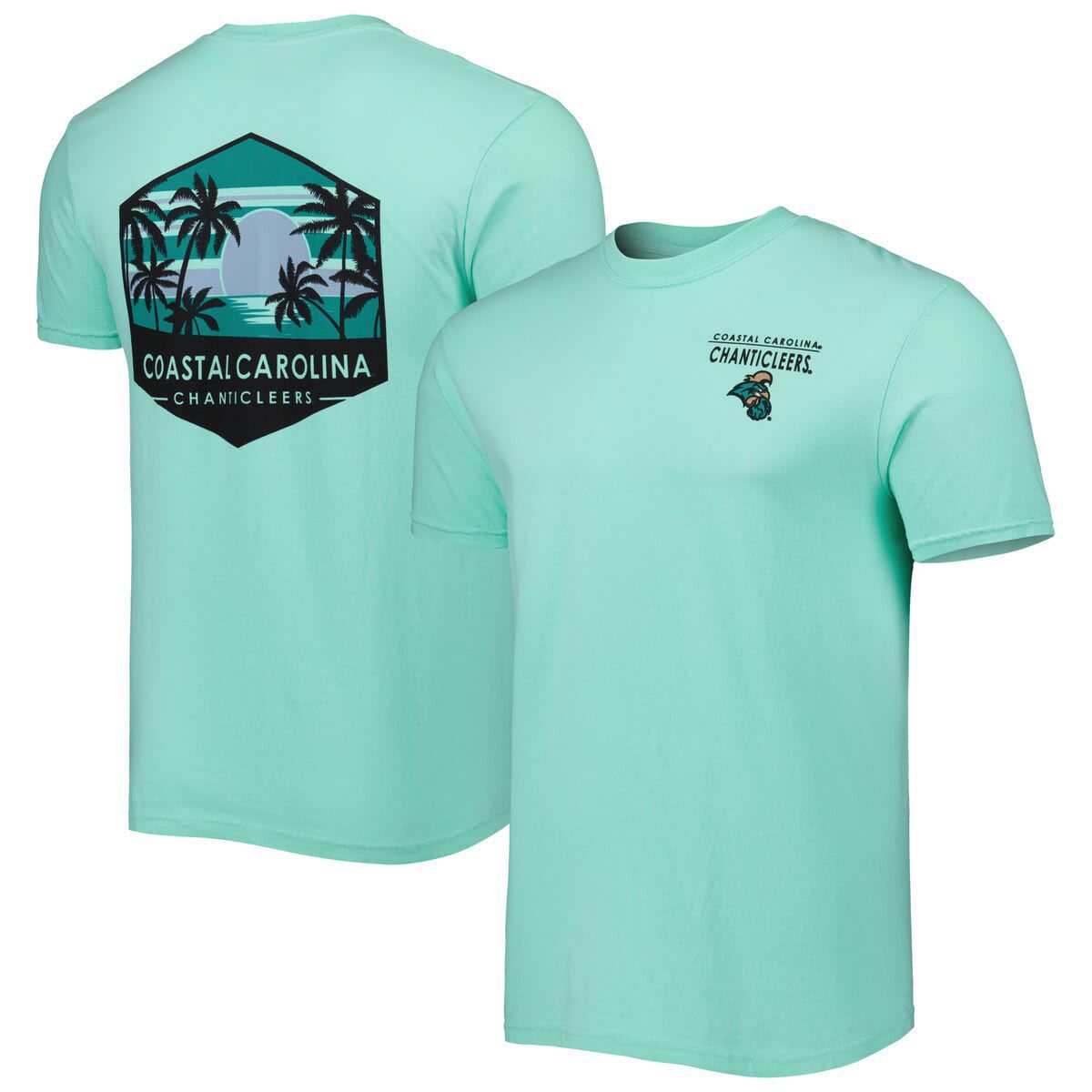 NCAA Coastal Carolina Chanticleers Landscape Shield T-Shirt