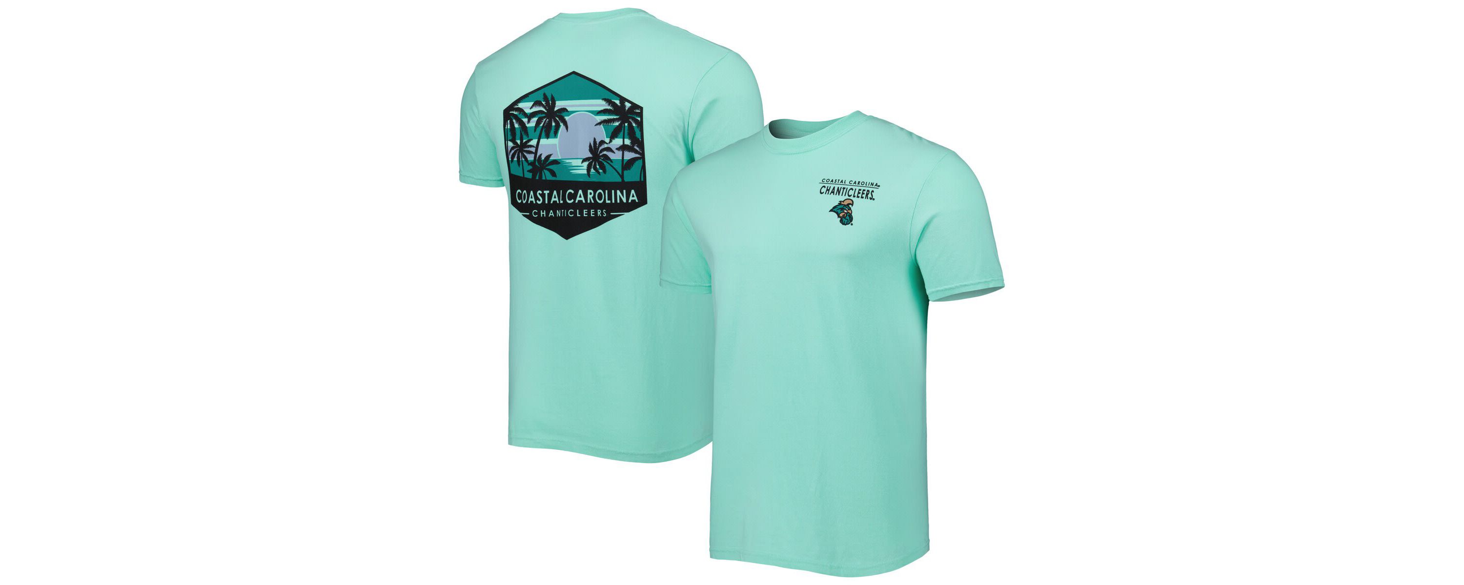 NCAA Coastal Carolina Chanticleers Landscape Shield T-Shirt