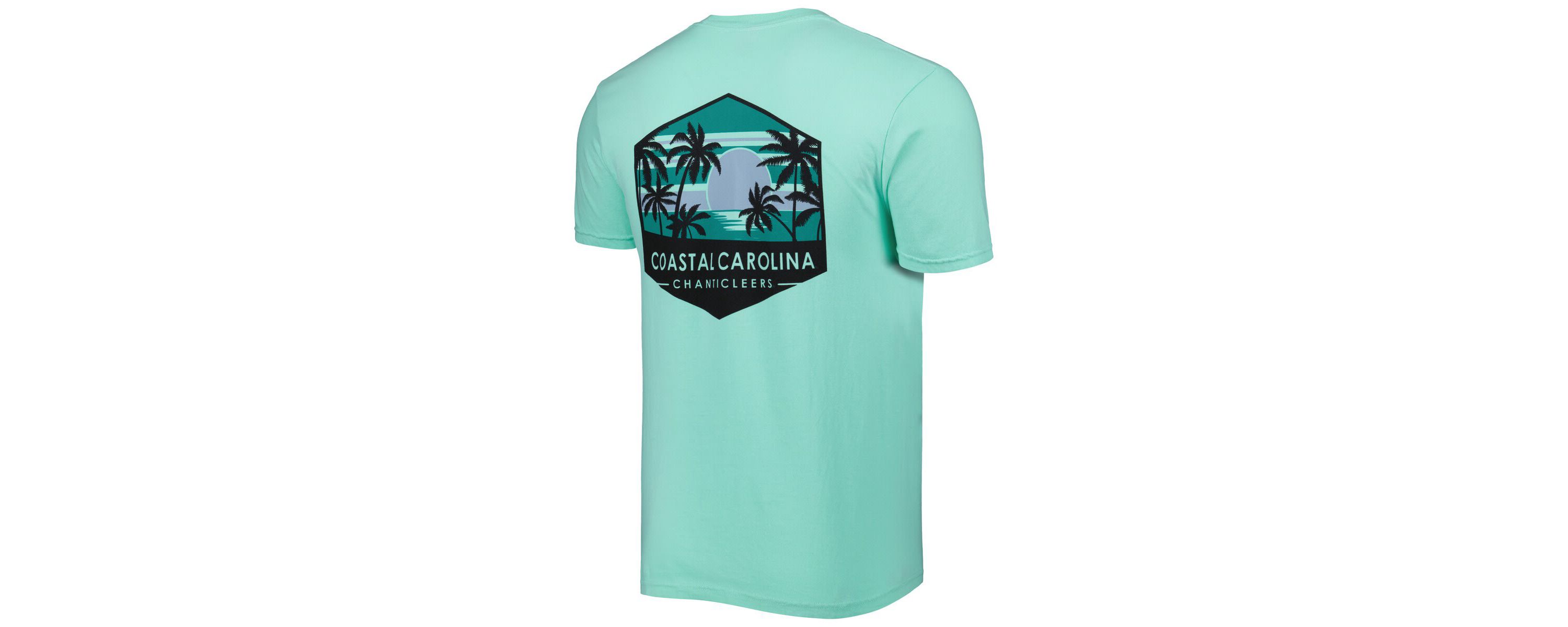 NCAA Coastal Carolina Chanticleers Landscape Shield T-Shirt