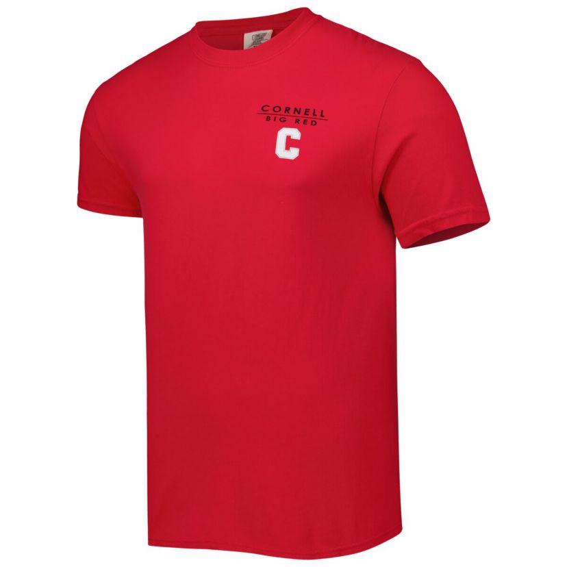 Cornell Big Red NCAA Cornell Big Landscape Shield T-Shirt