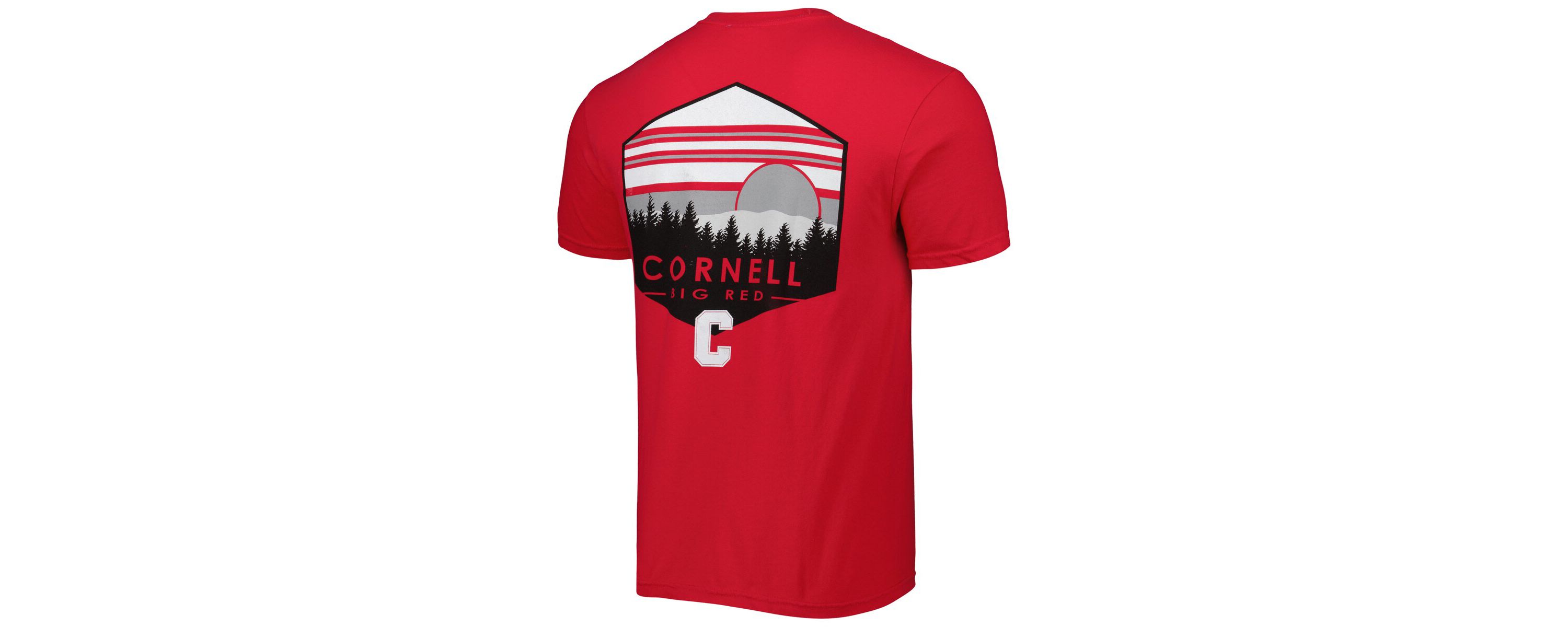 Cornell Big Red NCAA Cornell Big Landscape Shield T-Shirt