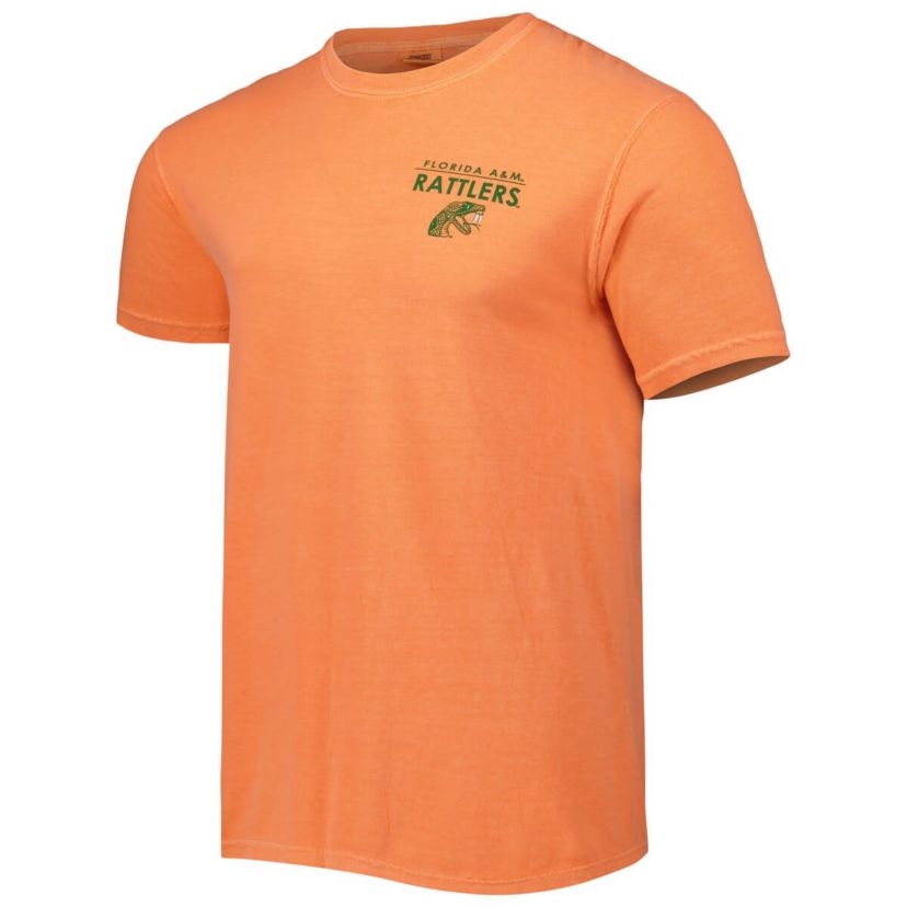 NCAA Florida A&M Rattlers Landscape Shield T-Shirt