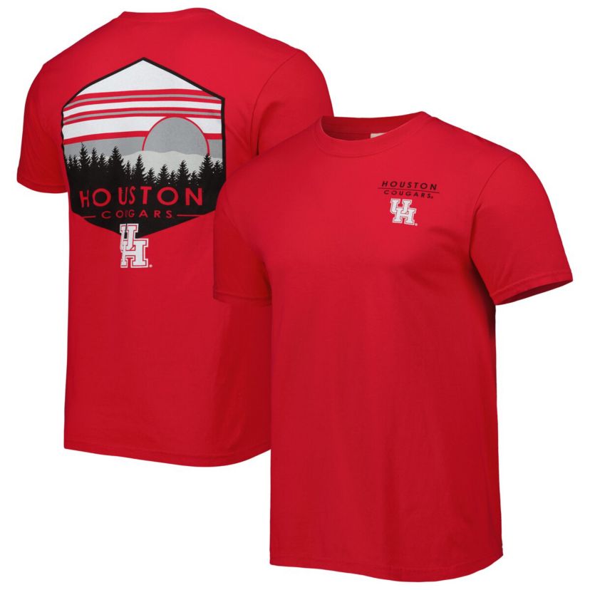 NCAA Houston Cougars Landscape Shield T-Shirt