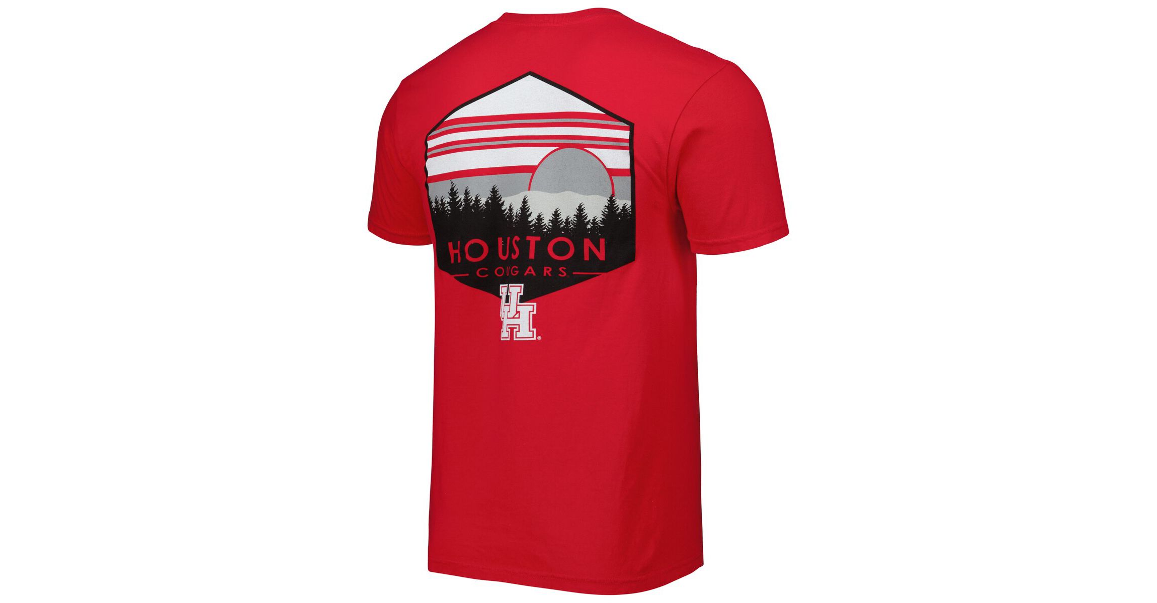 NCAA Houston Cougars Landscape Shield T-Shirt