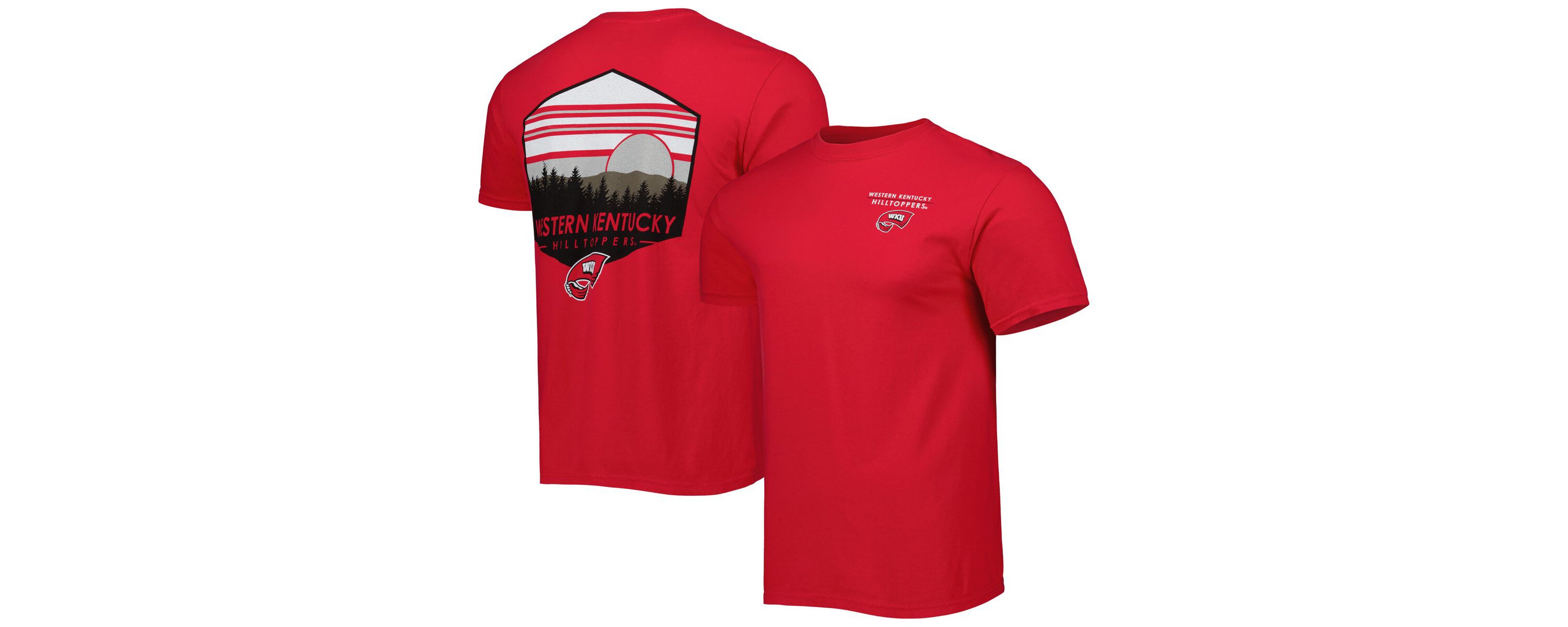 NCAA Western Kentucky Hilltoppers Landscape Shield T-Shirt