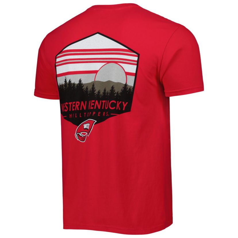 NCAA Western Kentucky Hilltoppers Landscape Shield T-Shirt