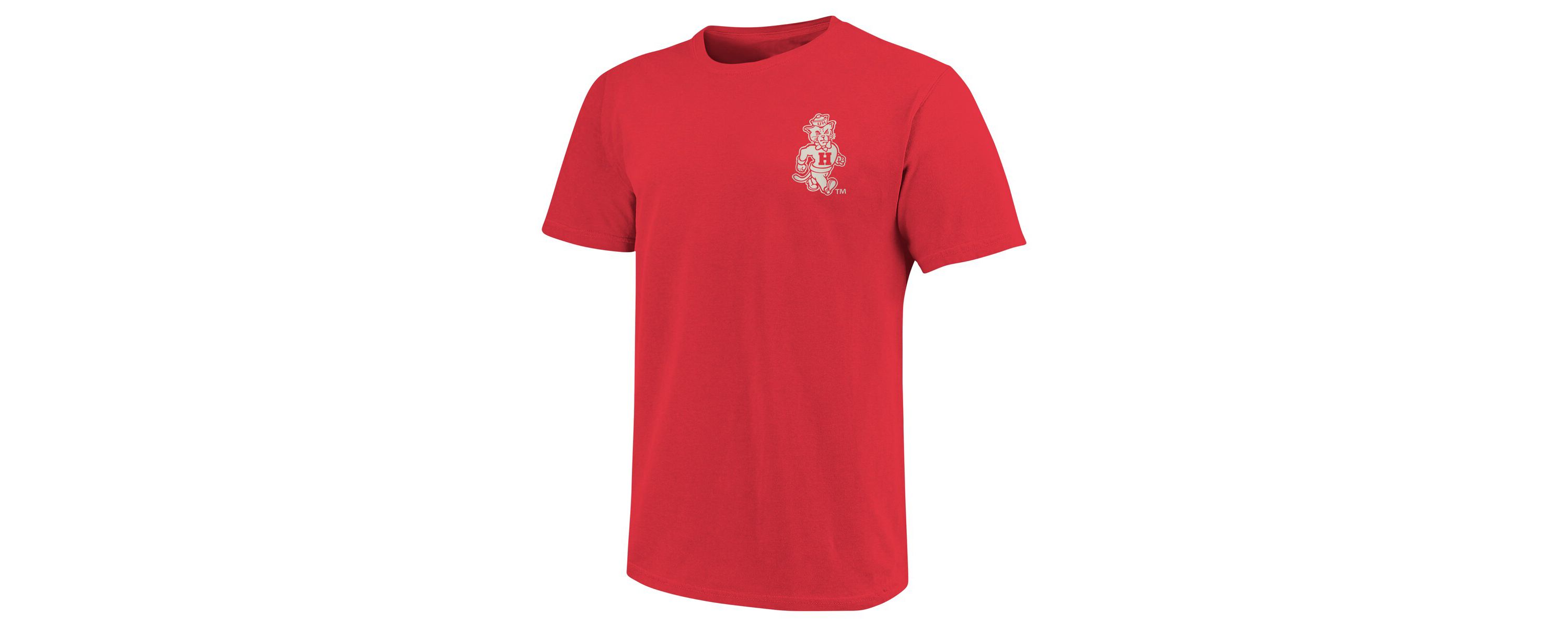 NCAA Houston Cougars Mascot Scenery Premium T-Shirt
