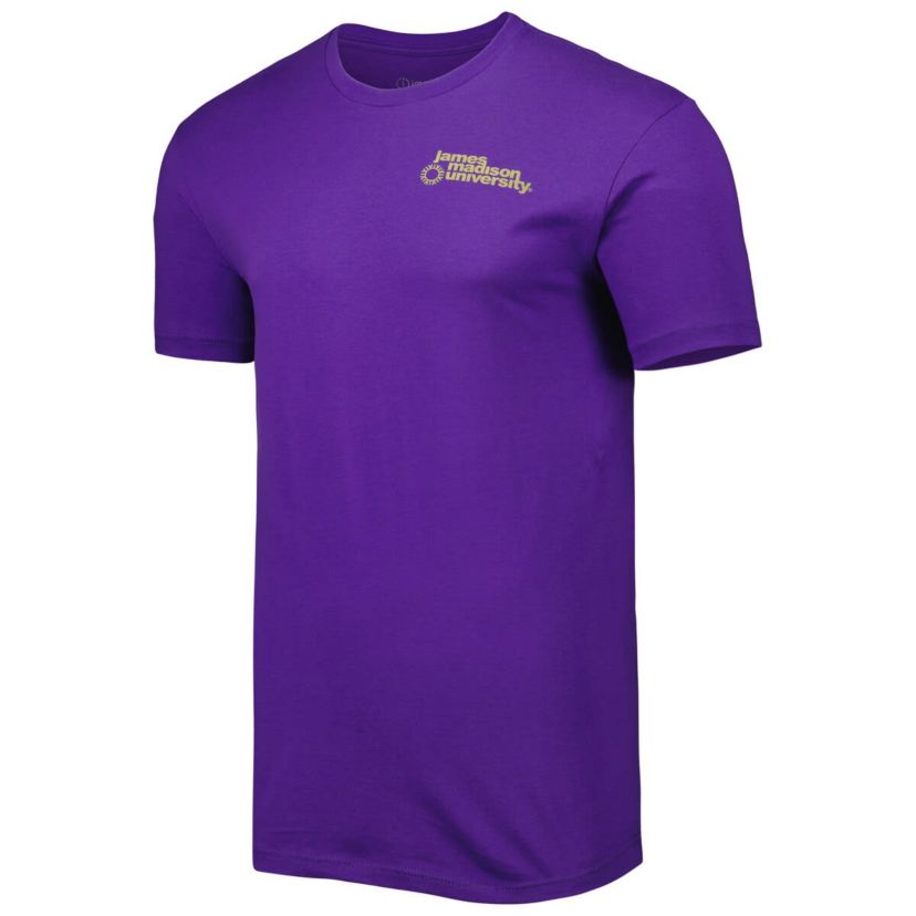 NCAA James Madison Dukes Mascot Scenery Premium T-Shirt