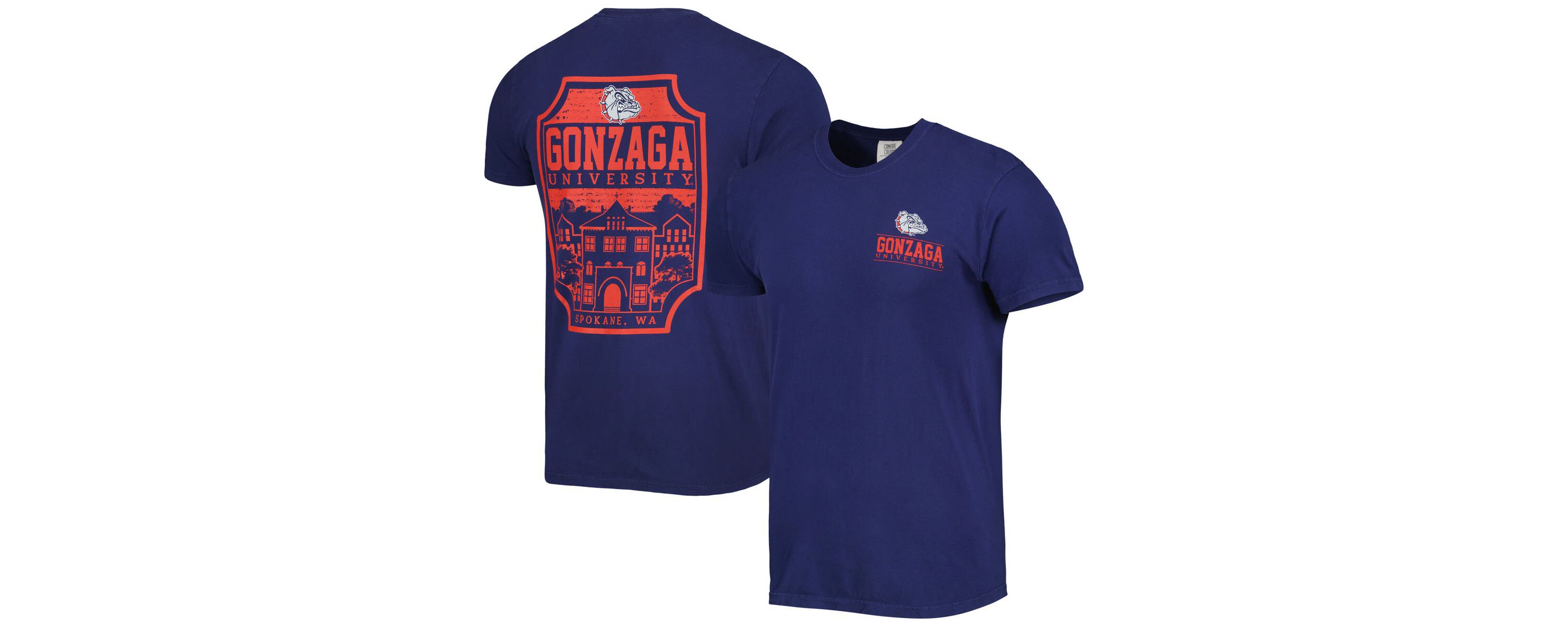 Gonzaga University Bulldogs NCAA Gonzaga Bulldogs Logo Campus Icon T-Shirt