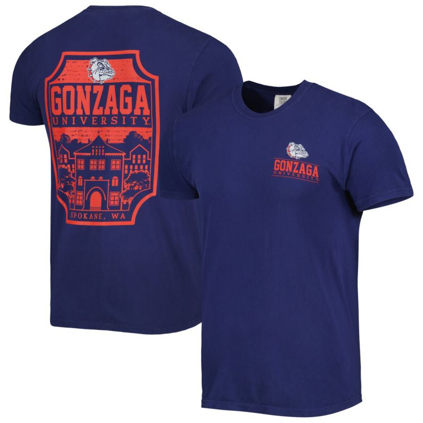 Gonzaga University Bulldogs NCAA Gonzaga Bulldogs Logo Campus Icon T-Shirt