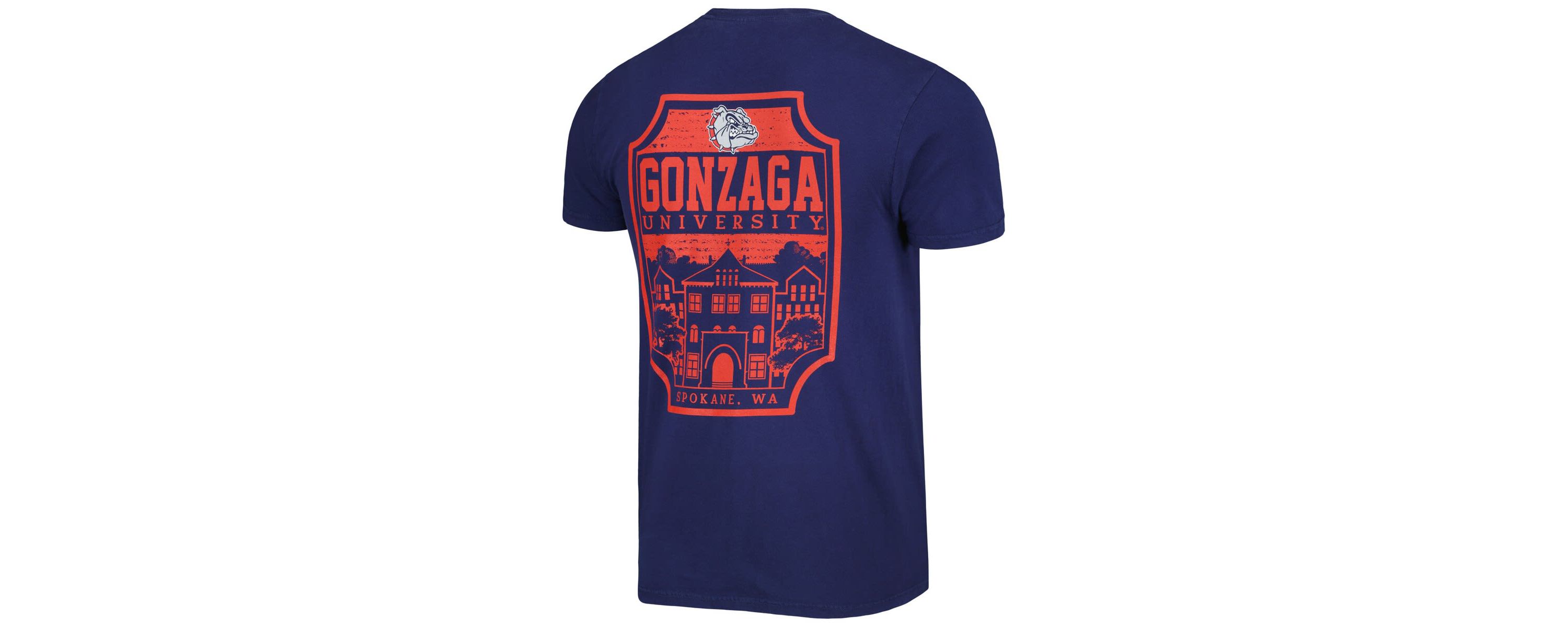 Gonzaga University Bulldogs NCAA Gonzaga Bulldogs Logo Campus Icon T-Shirt