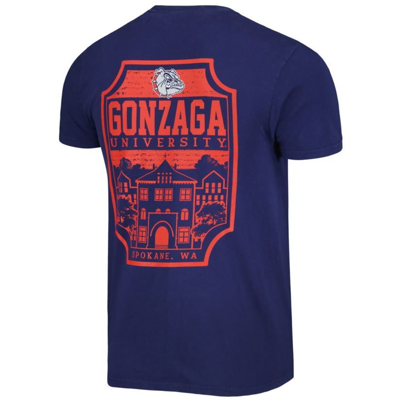 Gonzaga University Bulldogs NCAA Gonzaga Bulldogs Logo Campus Icon T-Shirt