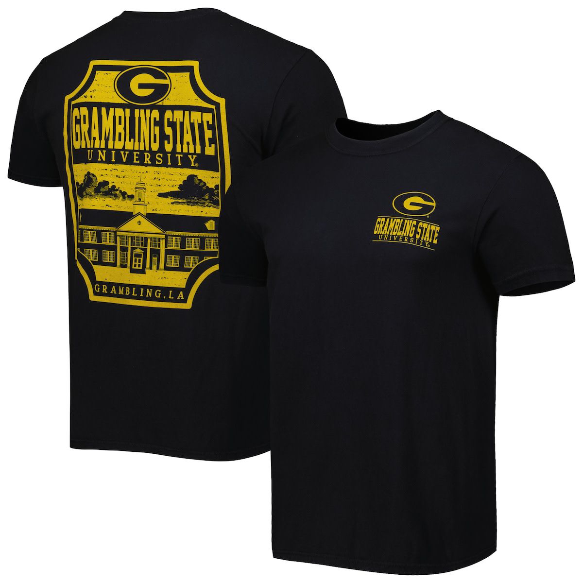 Grambling State Tigers NCAA Grambling Tigers Logo Campus Icon T-Shirt