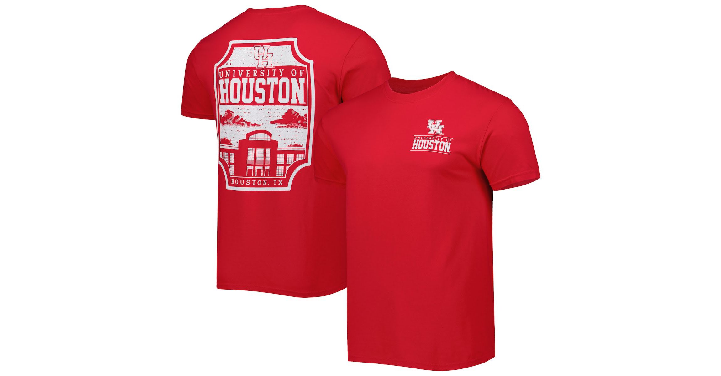 NCAA Houston Cougars Logo Campus Icon T-Shirt