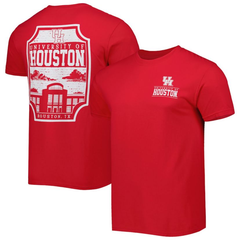 NCAA Houston Cougars Logo Campus Icon T-Shirt