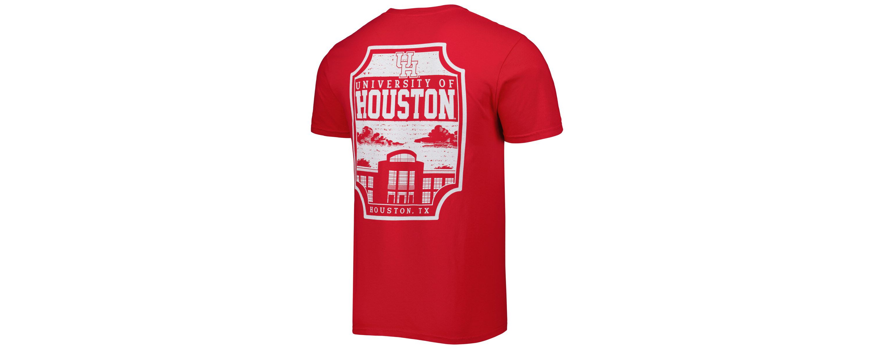 NCAA Houston Cougars Logo Campus Icon T-Shirt